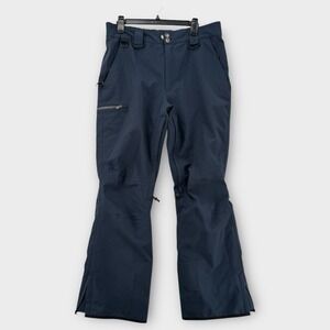 Saga Outerwear Snow Pants Mens Medium Navy Blue Waterproof Insulated Ski Tek